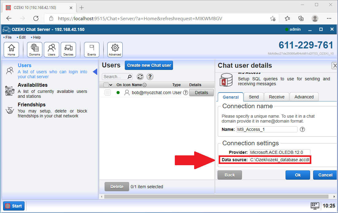 access database data source